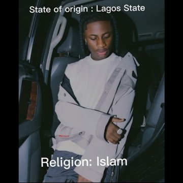 Khaid Is a Nigerian Singer and Rapper Born Sulaimon Shekoni Solomon in 2004, Known for Hits Like 'Jolie' and 'Anabella'