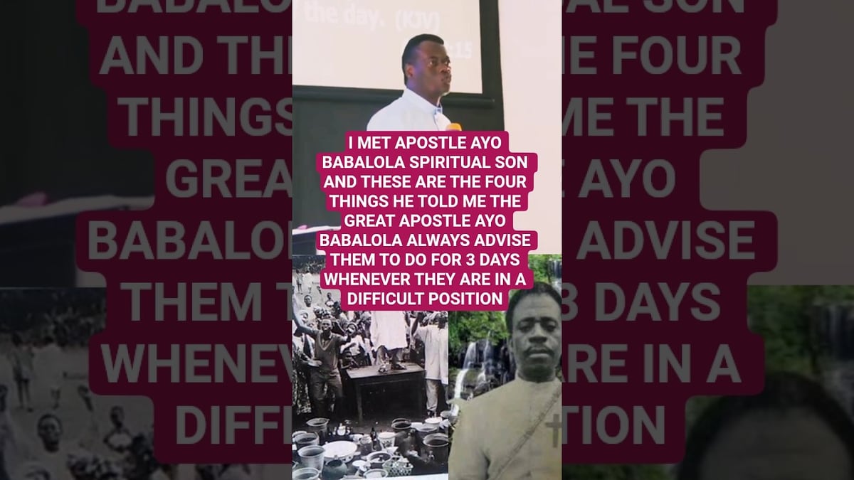Who Was Ayodele Babalola?