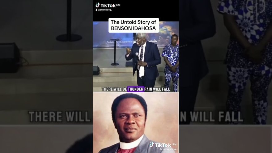 Archbishop Benson Idahosa Life History: Ministry, Legacy, and Family Archbishop Benson Idahosa Life History: Ministry, Legacy, and Family